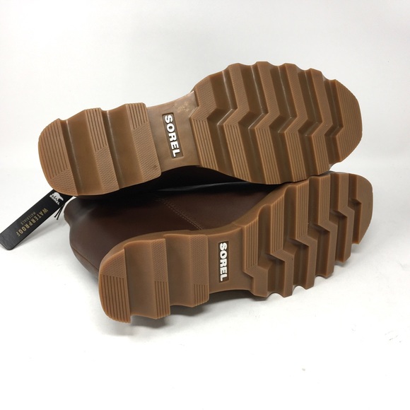 🔴SOLD Sorel Joan Of Arctic Wedge III Zip Boot Waterproof Shoe Hazelnut - Picture 9 of 11